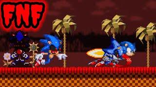 Fnf Metal Sonic and Sonic vs Sonic.Exe (Confronting yourself Song)