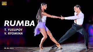 RUMBA | Timur Yusupov - Valeria Ryomina | Professional Latin | Kremlin Cup 2024 | 4K