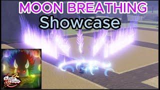  Moon Breathing AWAKENING AND NON-AWAKENING Showcase  I  Slayer Tycoon (v1.6)