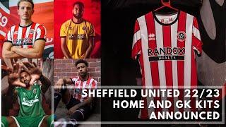 Sheffield United's New Erreà 2022/23 Home & GK kits ANNOUNCED!