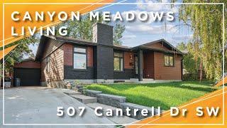 Calgary Real Estate Property Video Tour Production - 507 Cantrell Dr SW