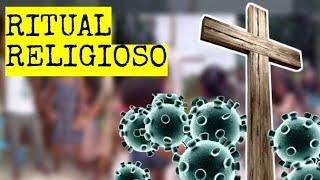 Ritual com crianças pelo fim da pandemia