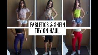 TRY ON HAUL! (Fabletics & Shein) | Alyssa Rose