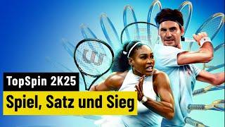 TopSpin 2K25 | REVIEW | Endlich wieder ein Tennisspiel auf Top-Niveau