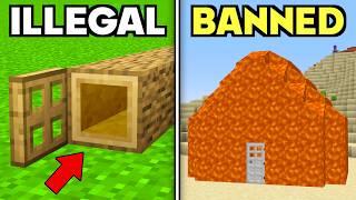 31 Illegal Houses In Minecraft