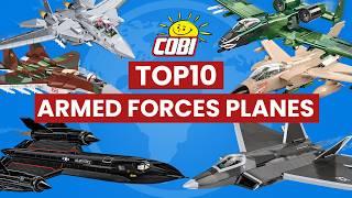 Top 10 Best planes from COBI Armed Forces ️ | Fan Favorites Ranked! #cobi