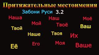 МОЛИКИЯТ ДАР ЗАБОНИ РУСИ. ОМУЗИШИ ЗАБОНИ РУСИ.