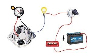 Car Alternator Wiring Diagram | How to Wire Car Alternator | Alternator Wiring Diagram | Tutorial