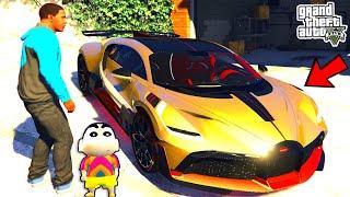 Franklin Transforming Biggest GOD CAR in GTA 5 | SHINCHAN and CHOP