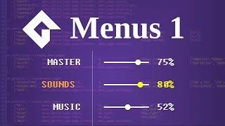 Organising Data | Menus: GMS2 [P1]