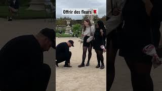 OFFRIR DES FLEURS  FAÇON ORIGINALE #pourtoi #foryou #viral #shorts