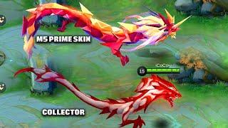 Yu Zhong M5 Prime Skin Comparison VS Collector Skin