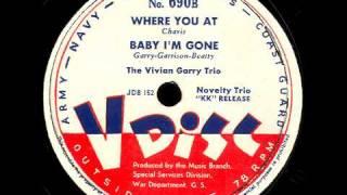 V-Disc 690  The Vivian Garry Trio