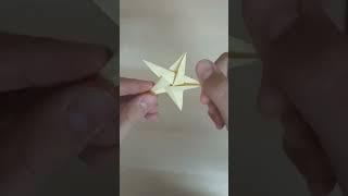 כוכב מקיפולי נייר אוריגמי - origami #origami #craft #crafting #papercraft #papercraft #origami