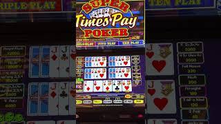 3 Jacks Dealt at 8x!!! Nice Win! #poker #videopoker #casino #shorts #vegas #venetianlasvegas