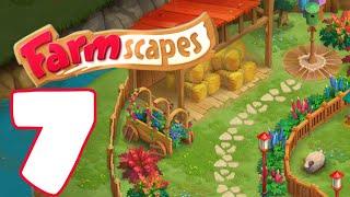 FARMSCAPES (Playrix) - Gameplay Walkthrough Part 7 iOS / Day 4