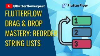 @FlutterFlow Drag & Drop Mastery: Reorder String Lists