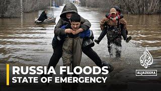 Russia floods: More than 10,000 homes submerged in the Urals