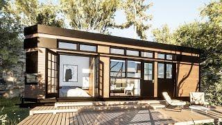 THE MOST BEAUTIFUL FLOOR PLAN TINY HOUSE THE MANHATTAN BY ECLIPSE TINY HOMES