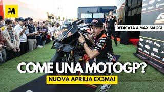 APRILIA EX3MA Max Biaggi: gioiello da 80mila euro a tiratura limitatissima