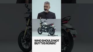 Who should avoid getting one? | TVS Ronin FAQ #3