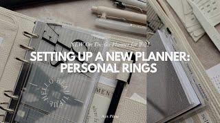 Personal Rings Planner Setup For 2025 | Adding An On The Go Planner To My Lineup!