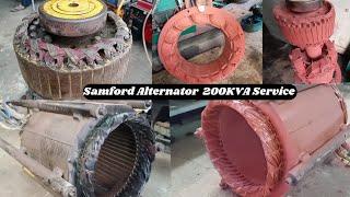 Stamford Alternator 200kva electric motor service siddiq engineering