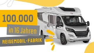 CAPRON - Die Reisemobil-Fabrik – 100.000. Reisemobil läuft vom Band.