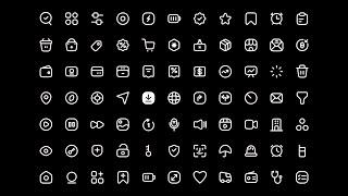 ideate icons - minimal and pixel-perfect icon pack