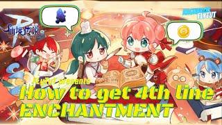 Ragnarok Mobile | How to get 4th line enchantment #ROM #RagnarokMEternalLove