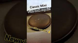 Classic Mini fuel leak repair video now live  go check it out! #classiccar #mechanic #classicmini