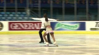 19 S. CIBULKOVA / A. STRAVINSKAS (LTU) - ISU JGP Croatia Cup 2012 Junior Ice Dance Short Dance