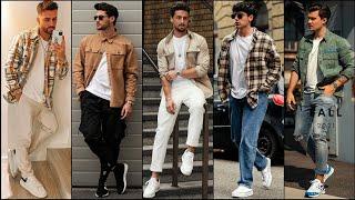 35 Ways to Style White T-shirt for FALL 2022 | Men's Fashion 2022