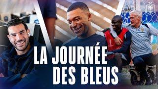 Une journée avec... les Bleus avant la 1/2 finale de l'Euro 2024 !