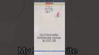 My 3 favourite breakaway moves in world of chel nhl 25 #hockey #nhl #nhl25 #worldofchel #gaming