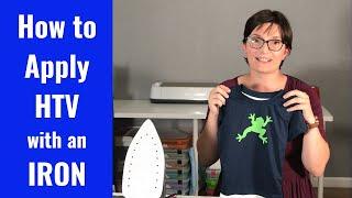 How to Apply Iron On Vinyl With An Iron For Beginners