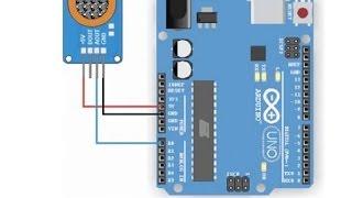 Урок 8  Подключение датчика газа MQ2 к Arduino