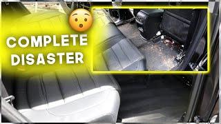 Mendez Mobile Rva Auto Detail - Full Interior shampoo (COMPLETE DISASTER!!)