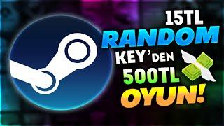 Random Key'den 500 TL'lik Dev Oyun Çıkartmak! 20 Adet Random Key Açılışı!