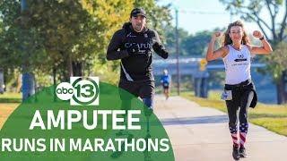 Double amputee running marathons to inspire community