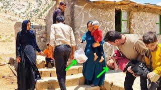 Painful accident: What happened to the nomadic child?