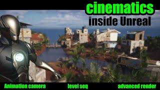 How to make Cinematic animation inside Unreal  part 1