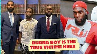 Burna boy is the Victim & speed Darlington the oppressor