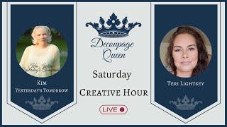 Join Kim of Yesterday's Tomorrow and Teri Lightsey this Saturday, January 4th at 3PM EST