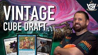 Black Lotus + Show And Tell Isn't For Cowards | Vintage Cube Draft