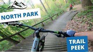 Pittsburgh MTB:  North Park - Dr. J, Hemlock, and Jumpline Trail Peek