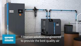 Atlas Copco | Compressed air filters and filtration solutions