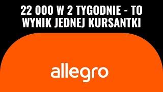 WYNIK KURSANTKI ROBI WRAŻENIE! 22 000 ZŁ SPRZEDAŻY I 6000 ZŁ ZYSKU W DWA TYGODNIE OD ZERA