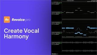 How To Create a Vocal Harmony with Revoice Pro 5