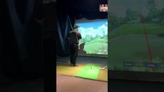 Indoor Golf 250303-24 #golf #golfswing